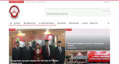 Desktop Screenshot of kongres-advokat-indonesia.org